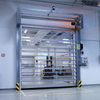Clear View Aluminum Alloy Spiral Fast Roll Up Door