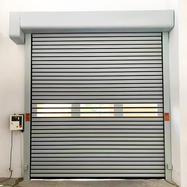 Aluminium Alloy High Speed Roll Up Door