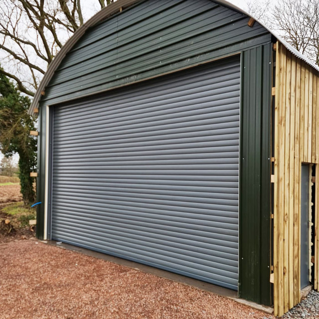 Agricultural Galvanized Steel Roller Shutter Door