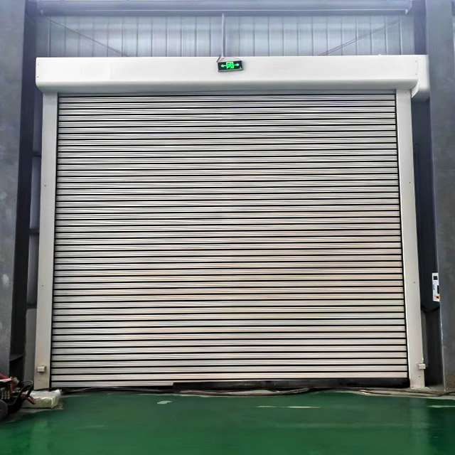 Aluminium Alloy High Speed Roll Up Door