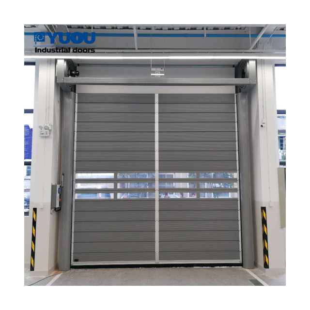 Aluminum Alloy Spiral Quick Door