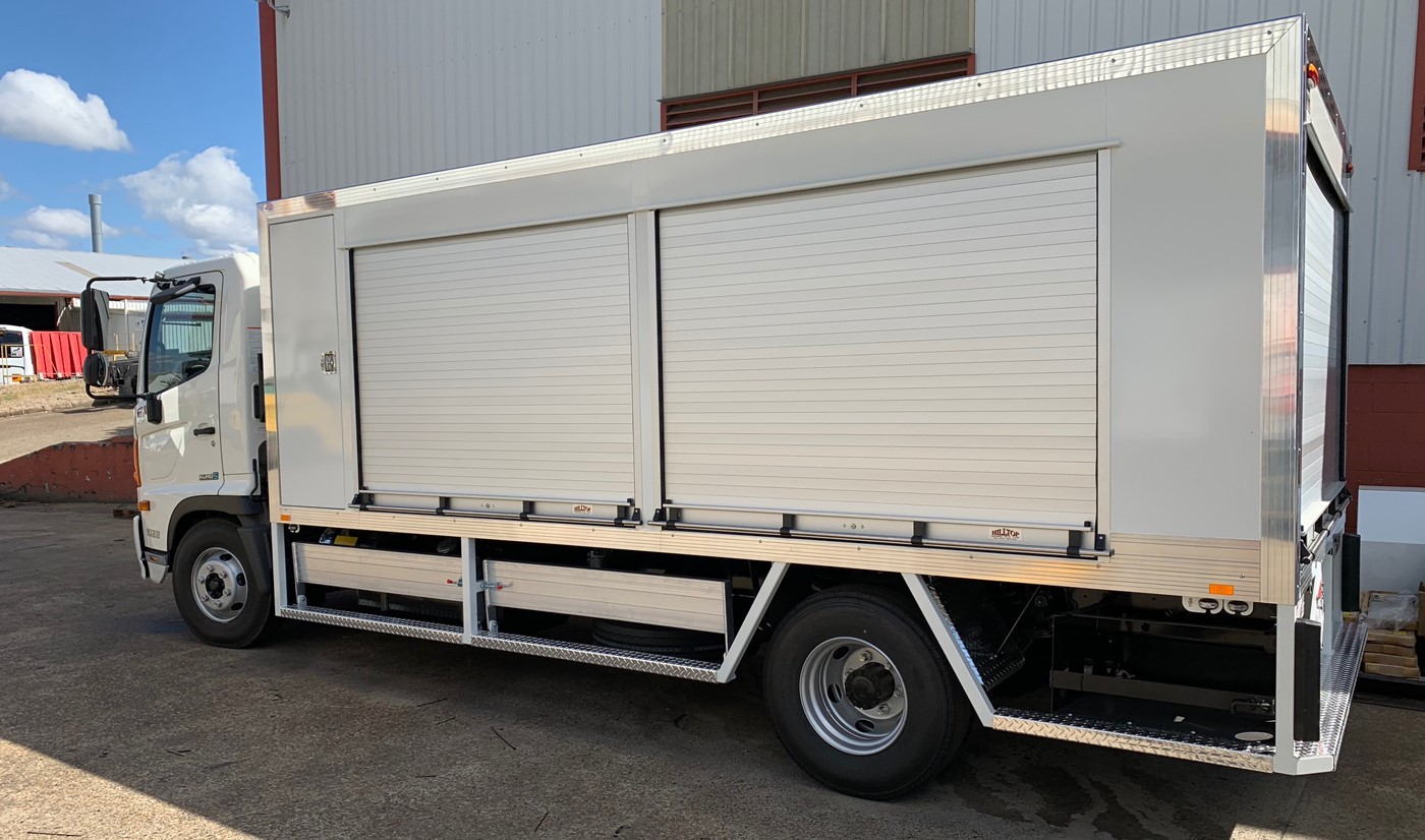 roller shutter for truck