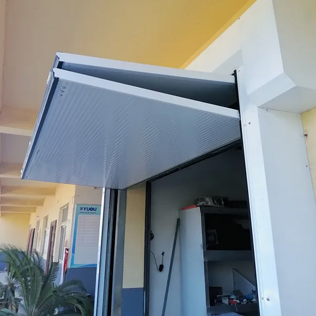 Vertical Bifold Garage Door