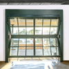 Commercial Vertical Bifold Glass Garage Door