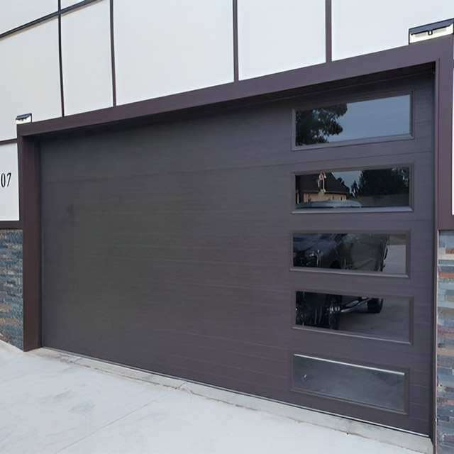 Modern Residential Smart Garage Door