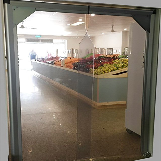 Restaurant Flexible PVC Impact Traffic Swing Door