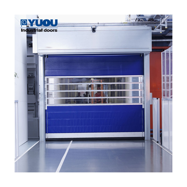 Aluminum Alloy Spiral High Speed Door