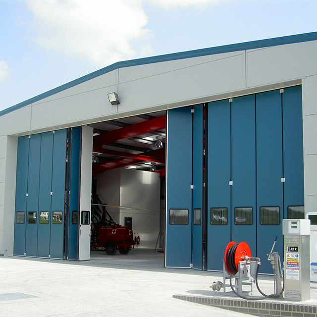 Sliding Folding Hangar Door