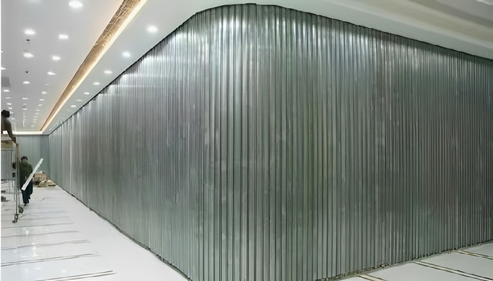 Fire rated roller shutter door for shop