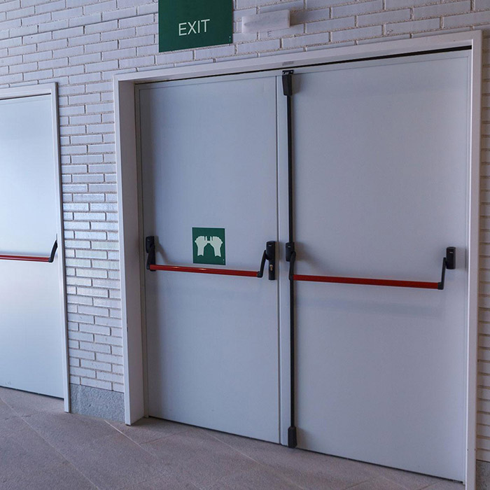 Fire rated steel door for Mall