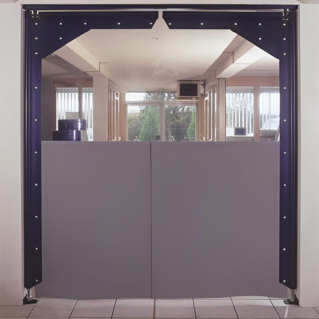 Flexible PVC Impact Traffic Swing Door