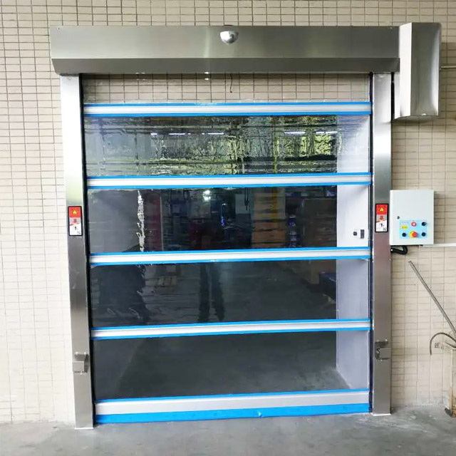 Transparent PVC High Speed Door