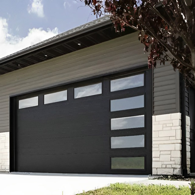 Modern Residential Smart Garage Door