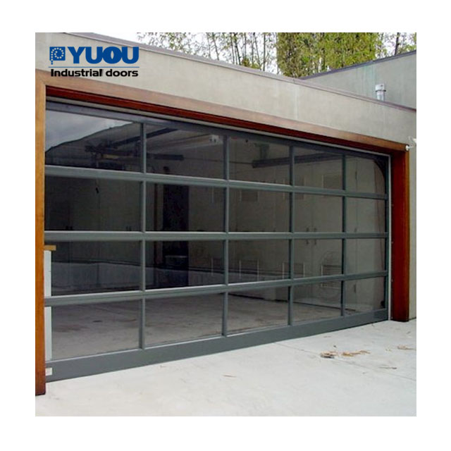 Full View Glass Sectional Garage Door