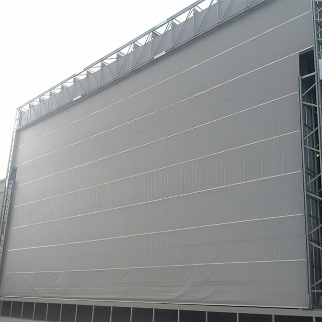 PVC Fabric Vertical Lifting Hangar Door