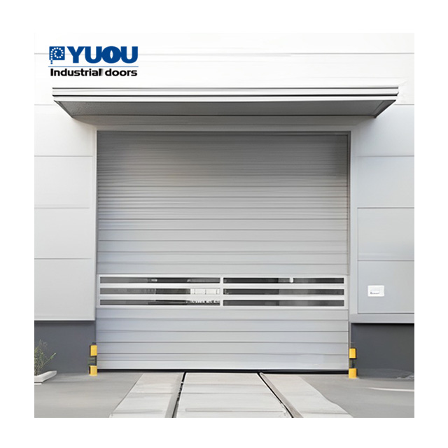 Metal Hard Spiral Fast Rolling Shutter Door