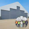 PVC Fabric Vertical Lifting Hangar Door