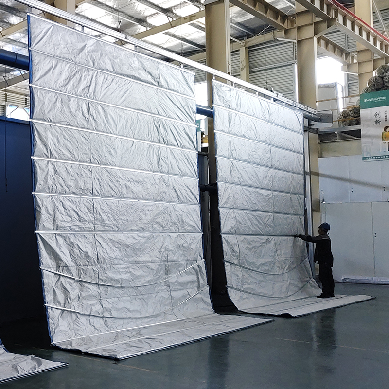 Inorganic Cloth Fire Rated Roll Up Door