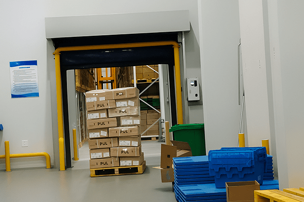 cold room transport goods