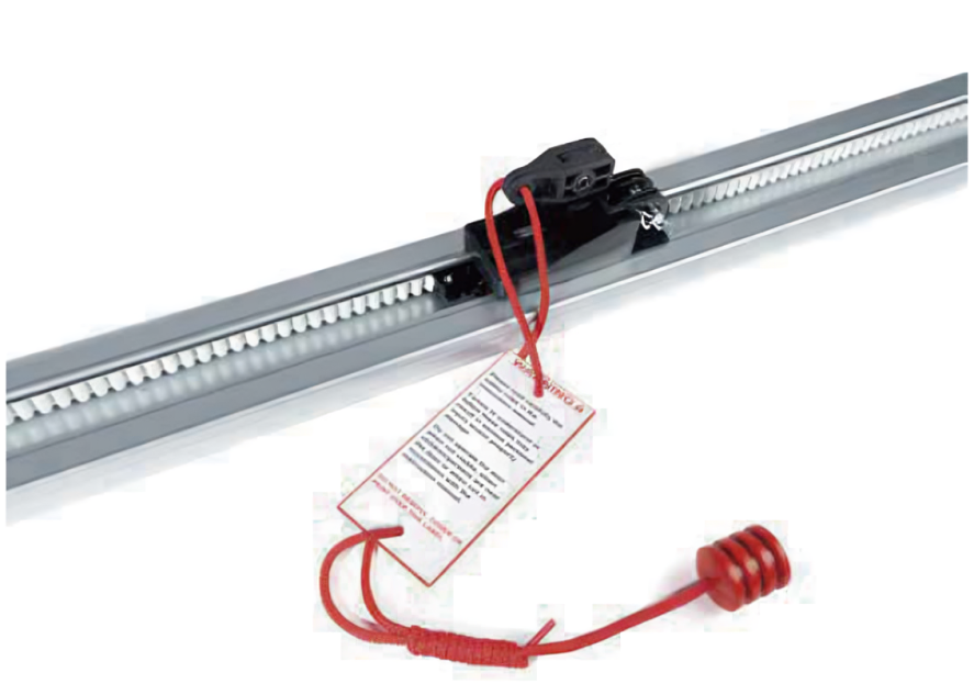 garage door motor rail