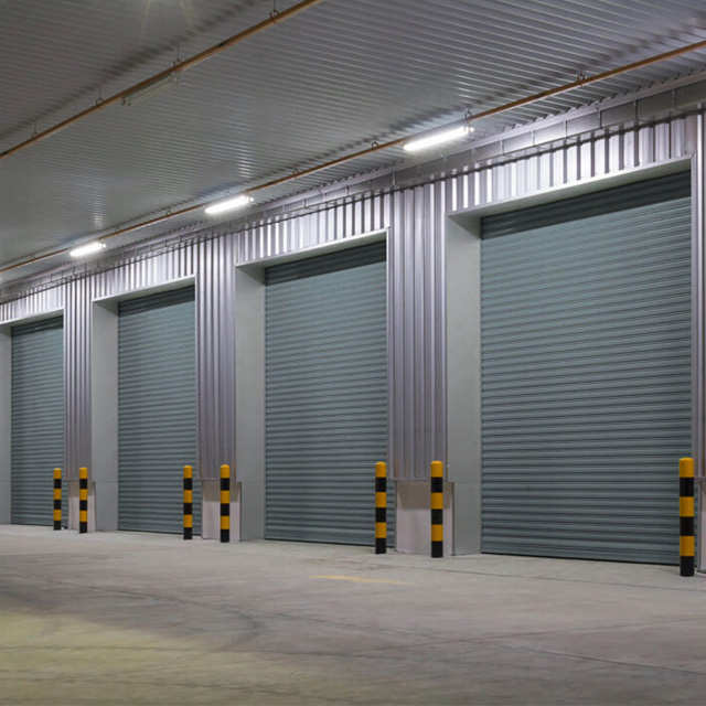 Wind Rated Steel Rolling Shutter Door