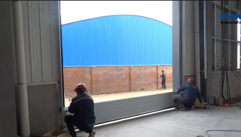 Common Problems And Solutions for Industrial Sectional Door Installation