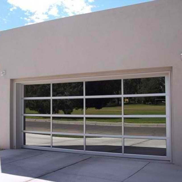 glass garage door