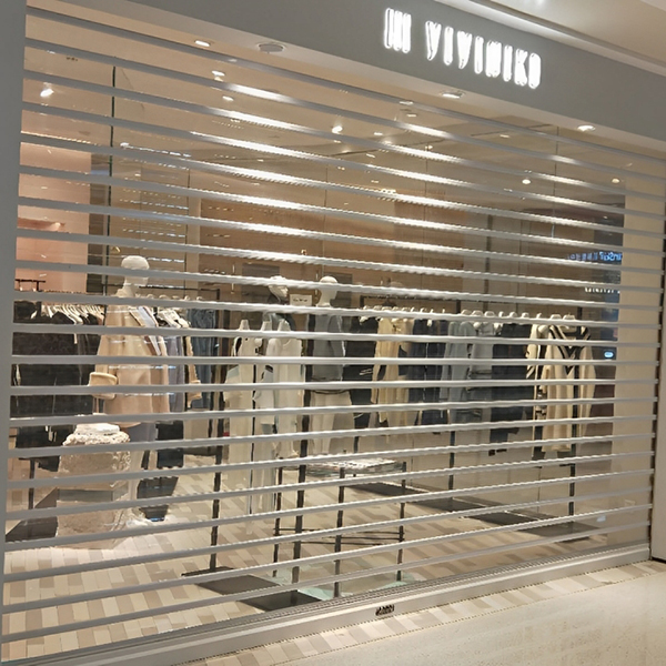 clear roll up door