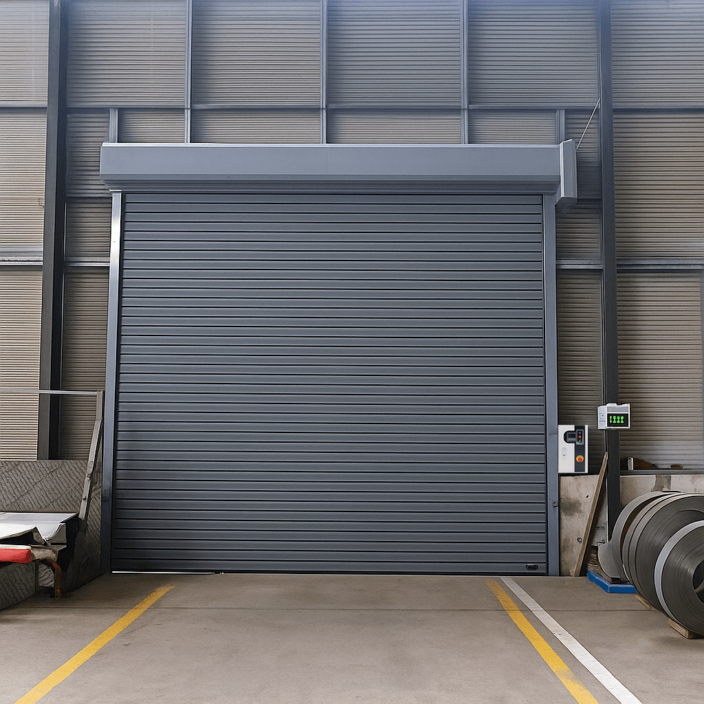 aluminum roller rapid door