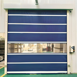 PVC Fabric High Speed Rapid Fast Roll Up Roller Shutter Door