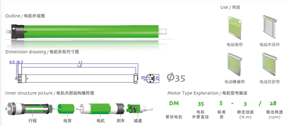 Rolling Shutter Motor