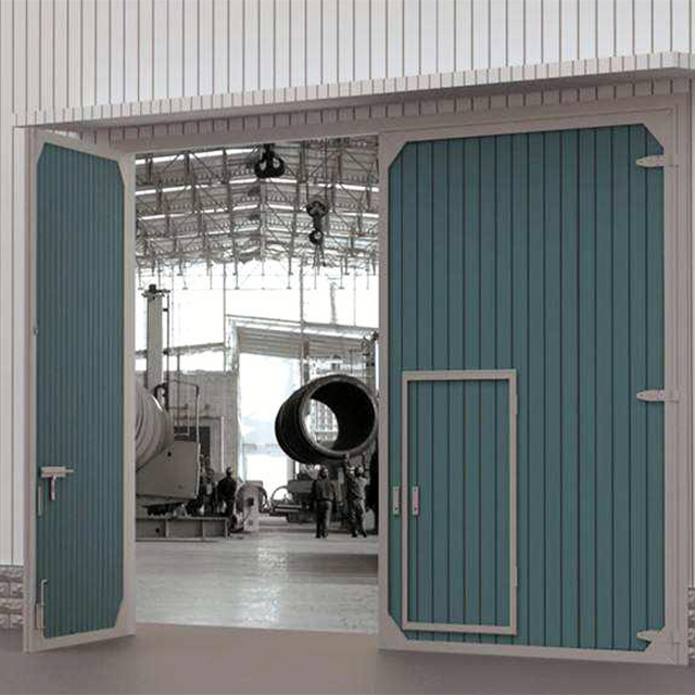 industrial swing door