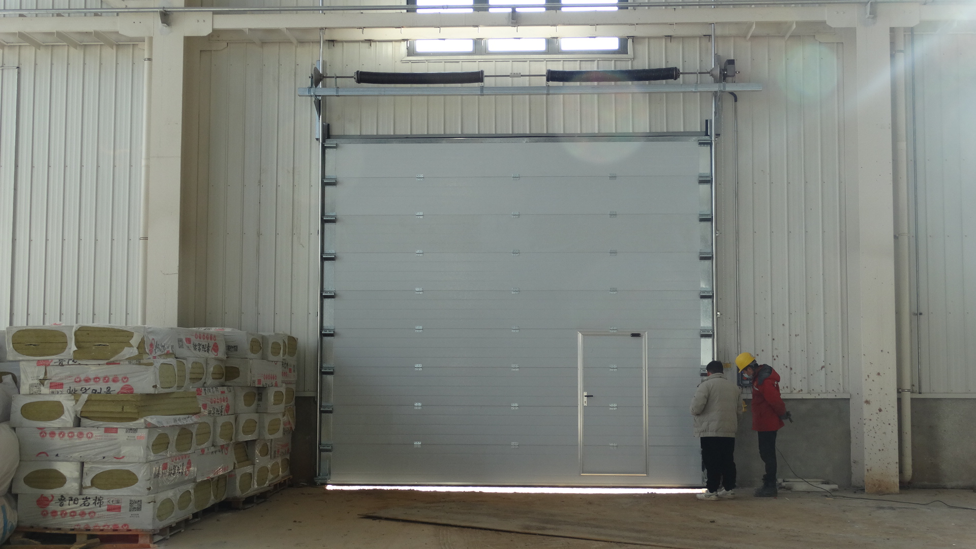 industrial sectional door