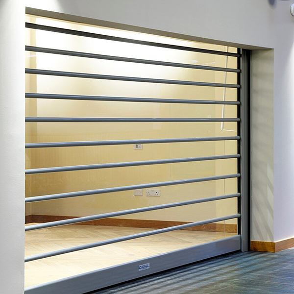clear roller shutter door