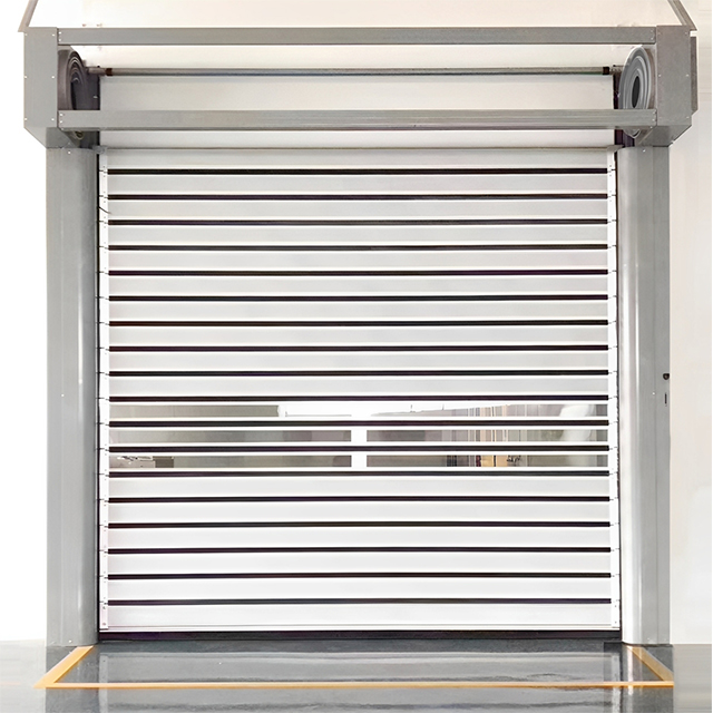 Aluminum alloy spiral high speed door