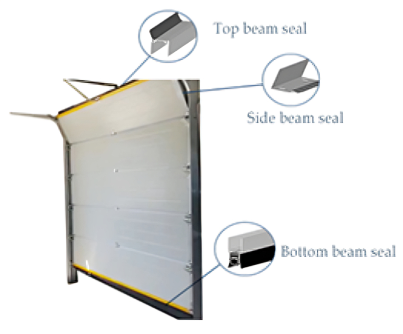 garage door beam seals