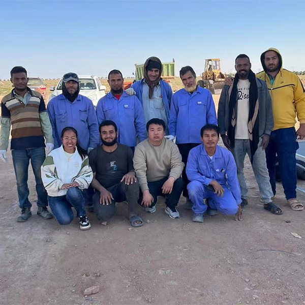 Our Employees Went To Saudi Arabia To Guide The Installation On-site