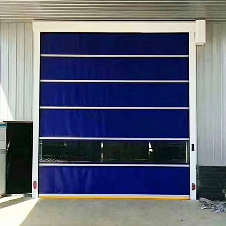 PVC Fabric High Speed Rapid Fast Roll Up Roller Shutter Door