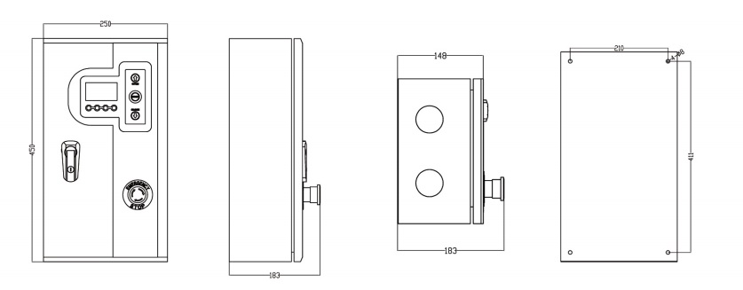 1500W high speed door motor controller