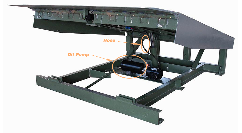 Hydraulic dock leveler